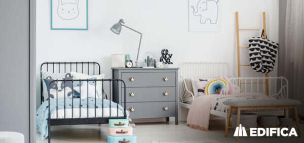 Cómo mejorar el espacio en el dormitorio de tus hijos