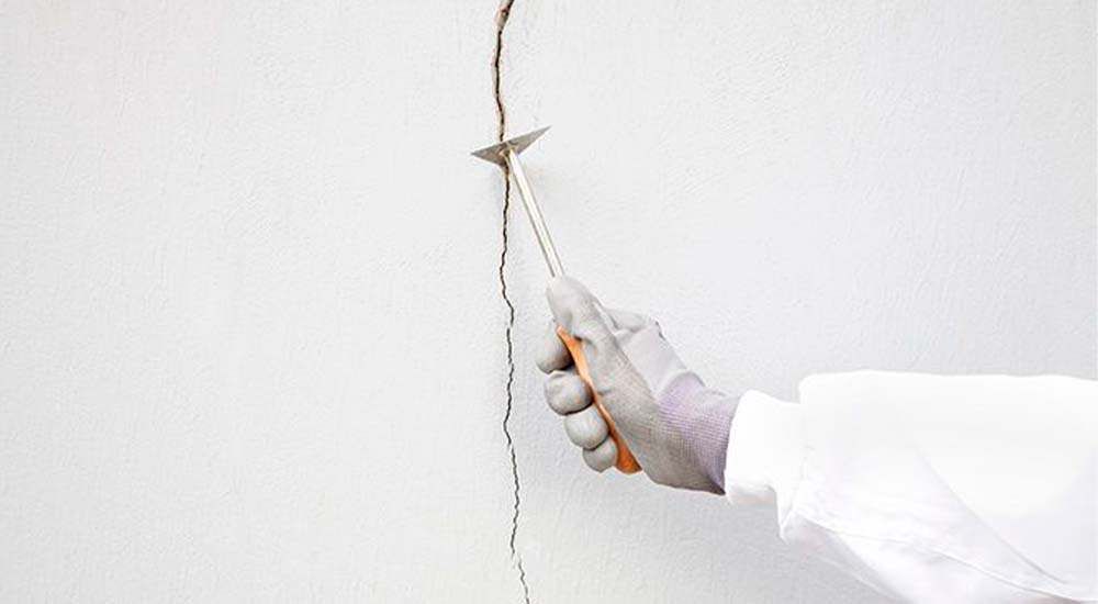 Como reparar grietas en la pared de mi hogar - grietas