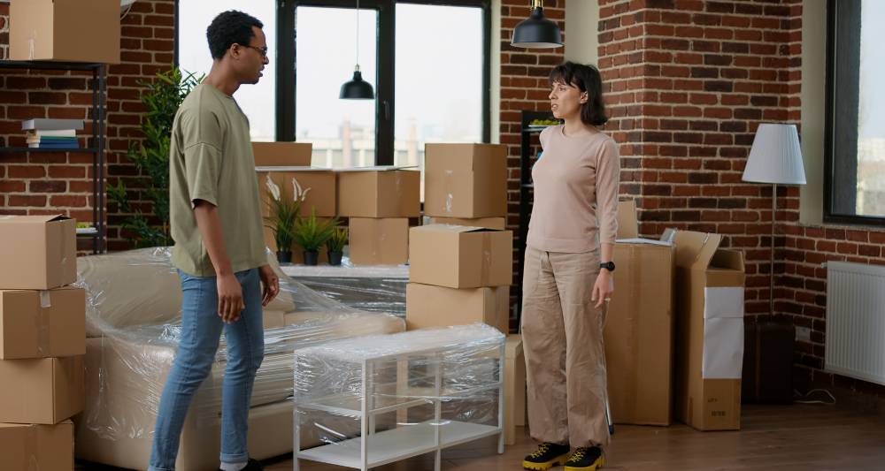 mudanza departamento cajas hogar nuevo